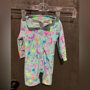Adorable Upandfast swim suit size 3-6 months.